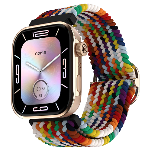 Braided Buckle Strap 22mm - Rainbow - Image 3