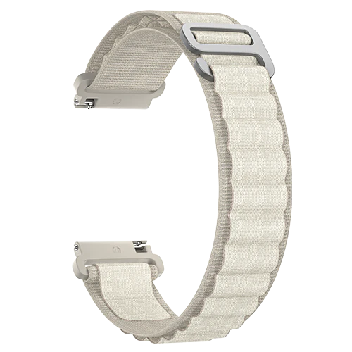 Hoop Nylon Link Watch Strap 22mm - Black - Image 13
