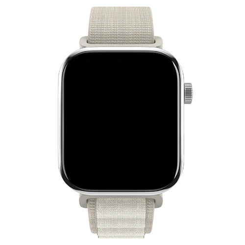 Hoop Nylon Link Watch Strap 22mm - Black - Image 16
