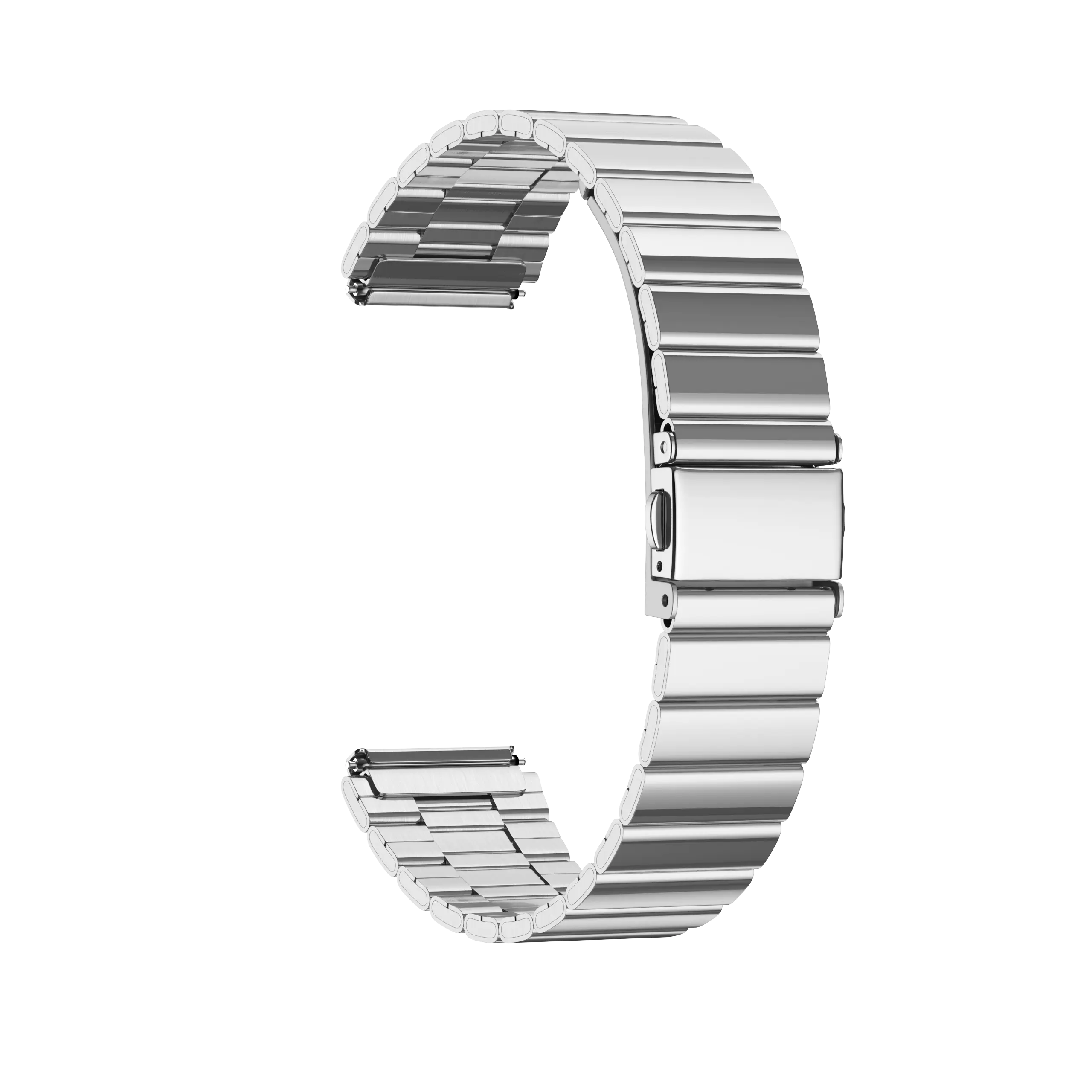 Noise 18 MM Ceramic Strap for Diva Araya Smartwatch - Frost Silver