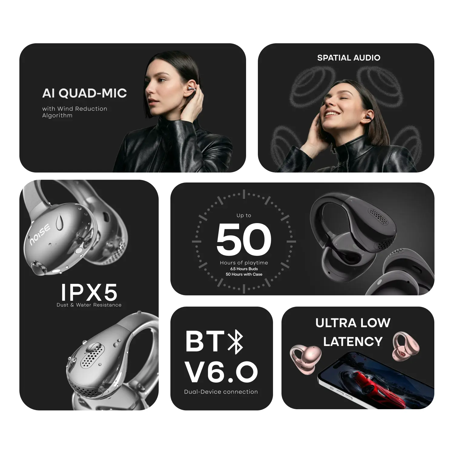 Noise Air Clips Pro OWS Open Ear Headphone - Image 5