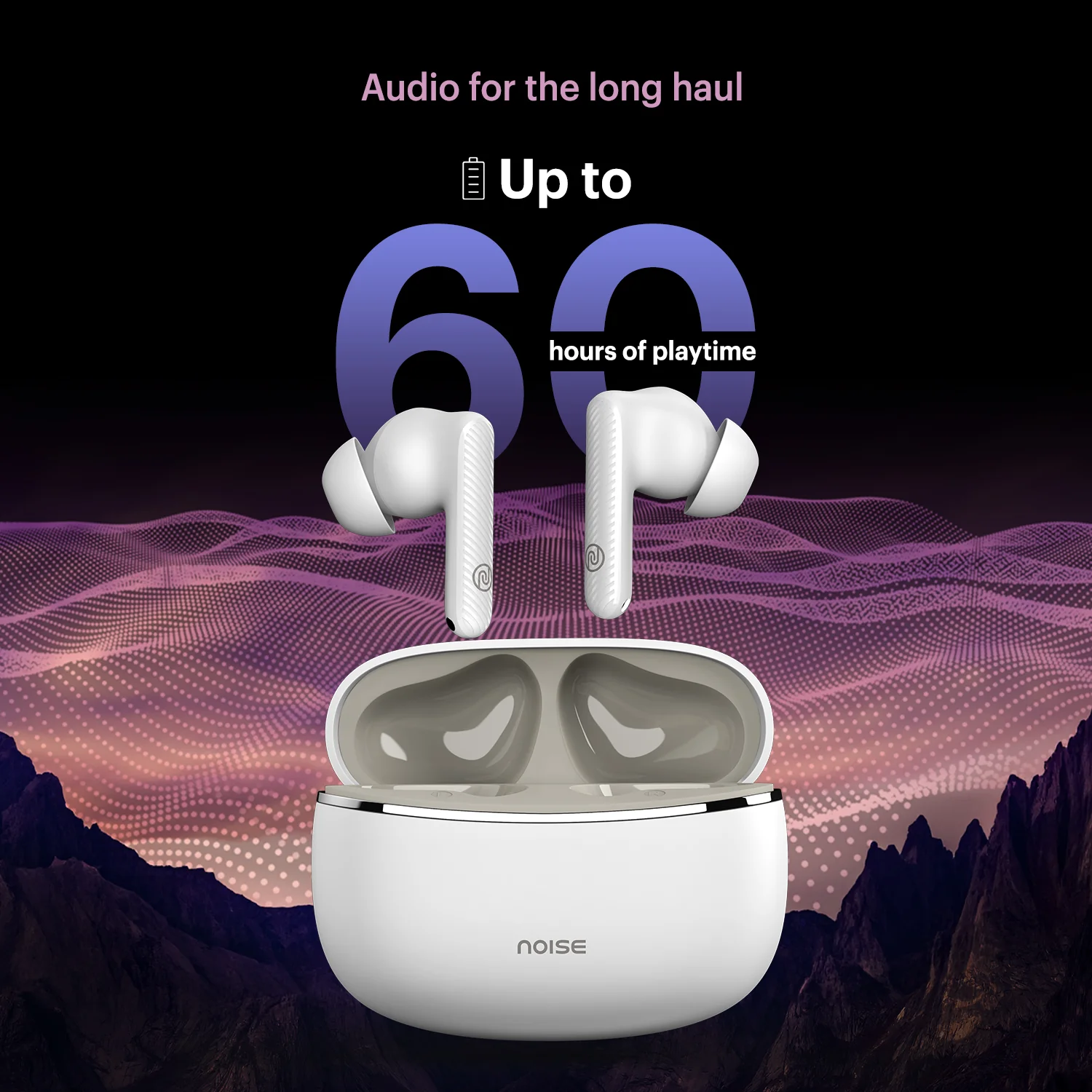 Noise Aura Buds in-Ear Truly Wireless Earbuds with 60H of Playtime, Quad Mic with ENC, Dual Device Pairing, Instacharge (10 min = 150 min), 12mm Polymer Composite Driver, BT v5.3 - Image 12