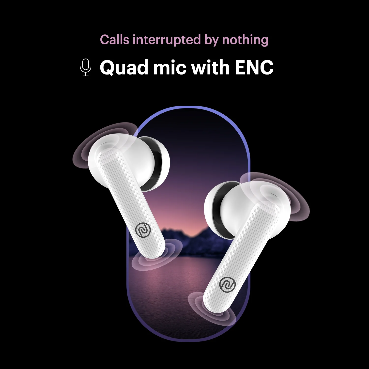 Noise Aura Buds in-Ear Truly Wireless Earbuds with 60H of Playtime, Quad Mic with ENC, Dual Device Pairing, Instacharge (10 min = 150 min), 12mm Polymer Composite Driver, BT v5.3 - Image 14