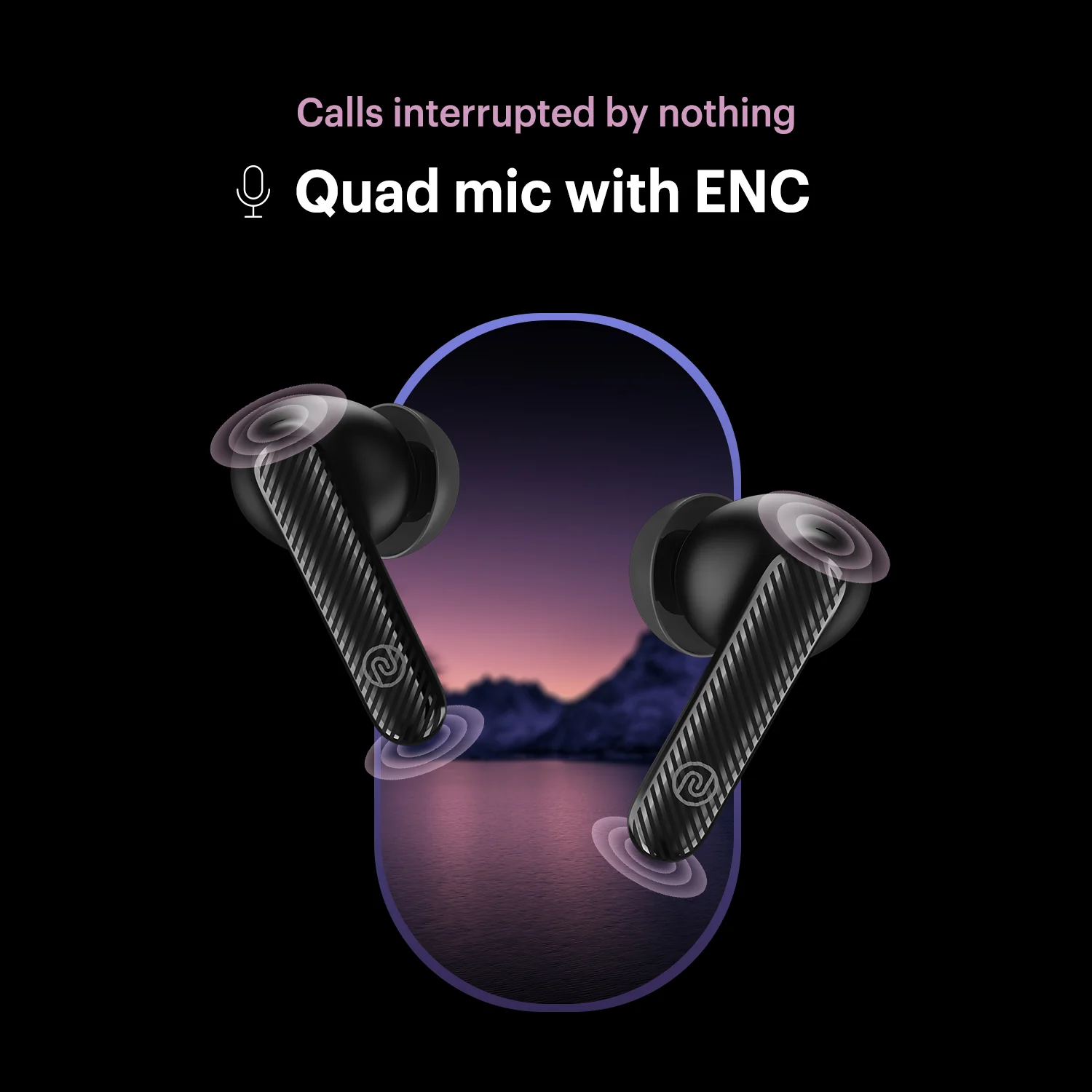 Noise Aura Buds in-Ear Truly Wireless Earbuds with 60H of Playtime, Quad Mic with ENC, Dual Device Pairing, Instacharge (10 min = 150 min), 12mm Polymer Composite Driver, BT v5.3 - Image 8