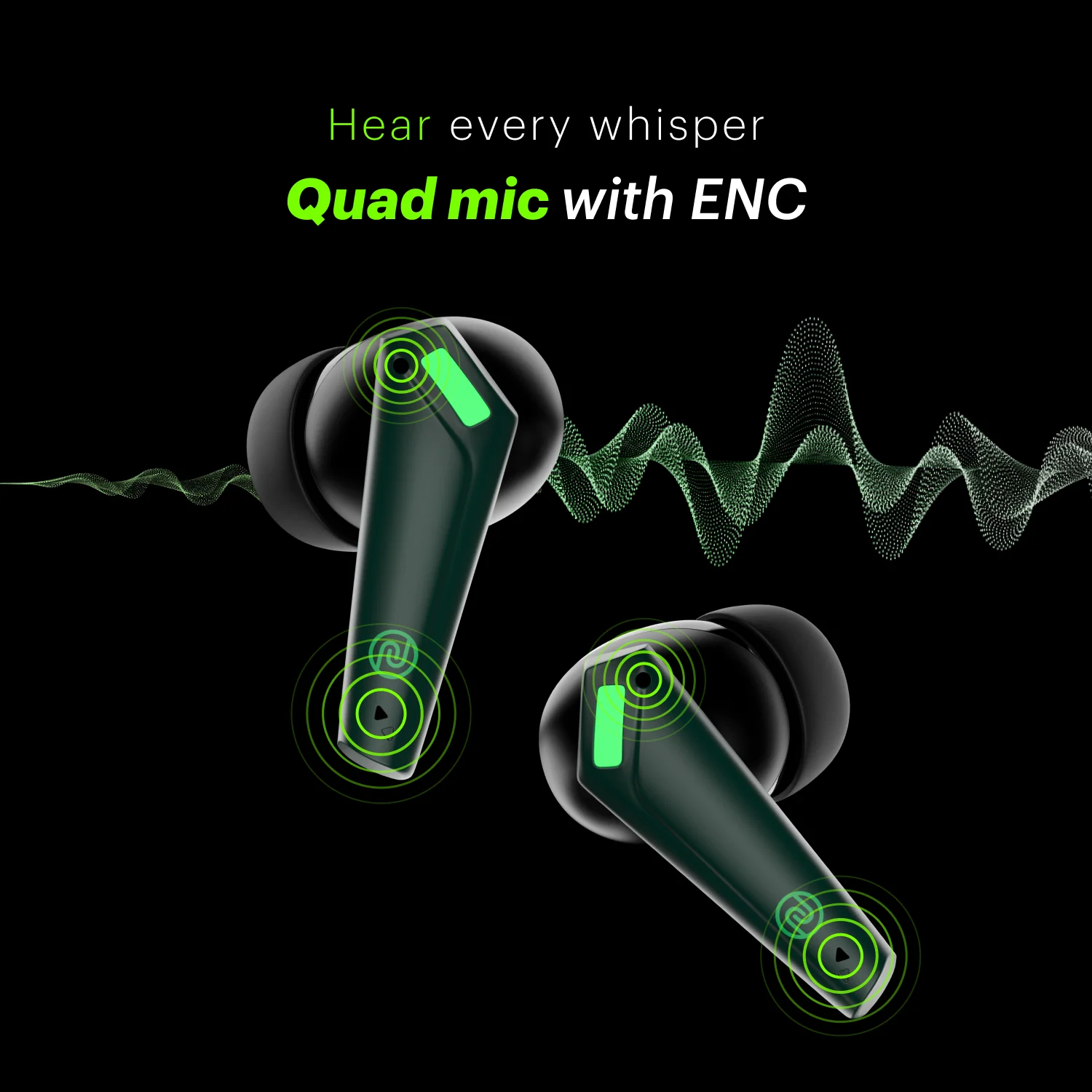 Buds Combat Z In-Ear Truly Wireless Gaming Earbuds with 35ms Low Latency, 50H of Playtime, Instacharge (10 min = 120 min), 10mm Driver,BT v5.3 - Image 13