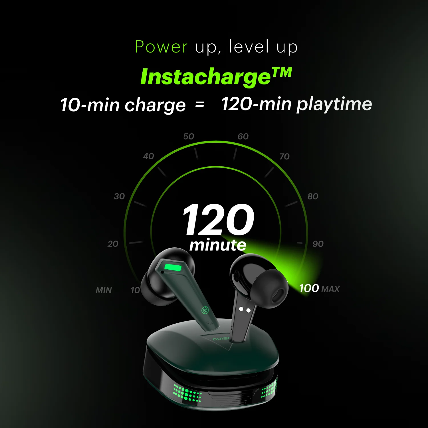 Buds Combat Z In-Ear Truly Wireless Gaming Earbuds with 35ms Low Latency, 50H of Playtime, Instacharge (10 min = 120 min), 10mm Driver,BT v5.3 - Image 14