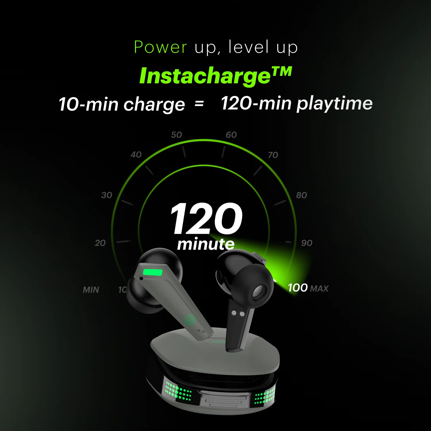 Buds Combat Z In-Ear Truly Wireless Gaming Earbuds with 35ms Low Latency, 50H of Playtime, Instacharge (10 min = 120 min), 10mm Driver,BT v5.3 - Image 21