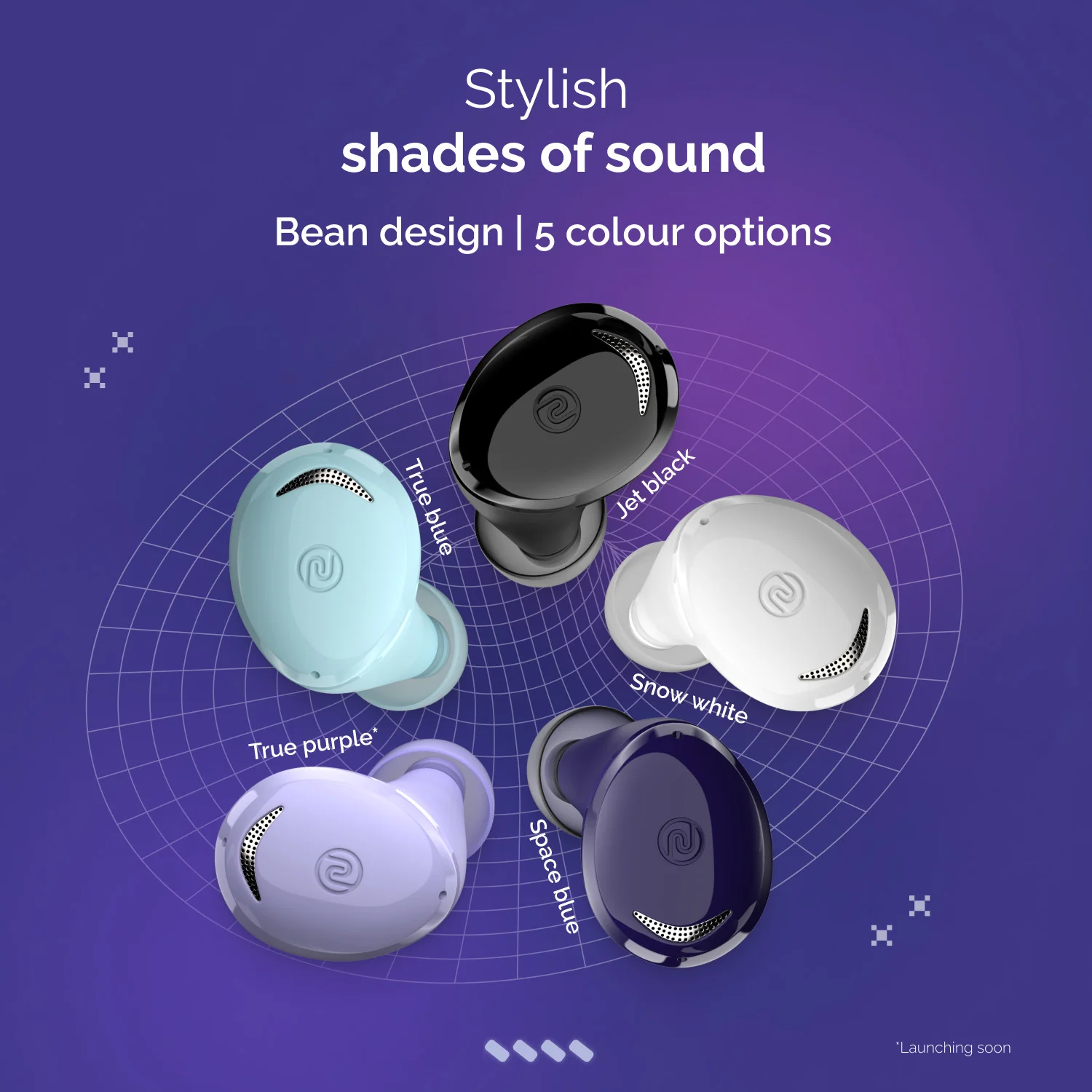 Noise Buds Trance with 45 Hrs Playtime, Low Latency (up to 40ms), HyperSync, and IPX5 Bluetooth Headset - Image 14