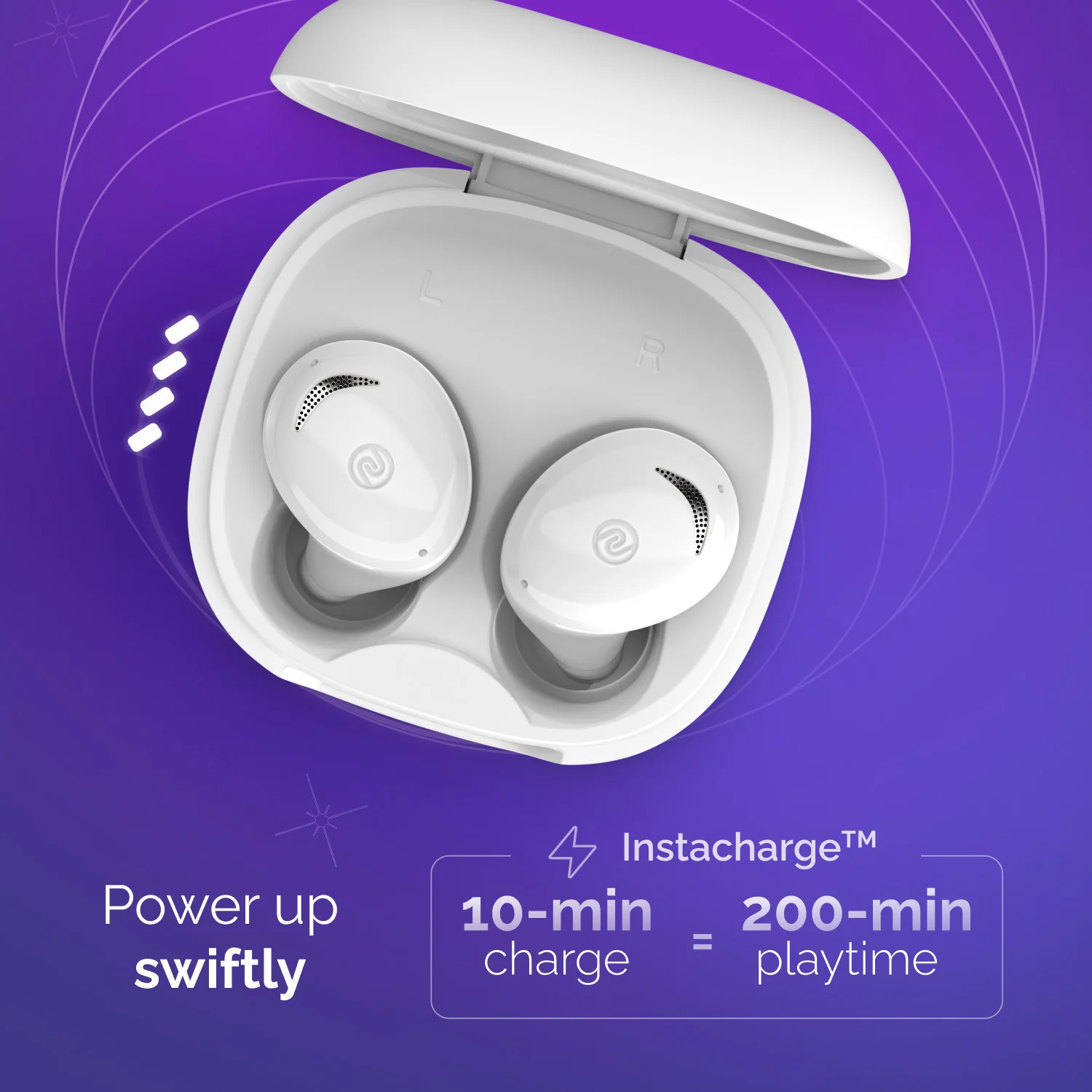 Noise Buds Trance with 45 Hrs Playtime, Low Latency (up to 40ms), HyperSync, and IPX5 Bluetooth Headset - Image 16