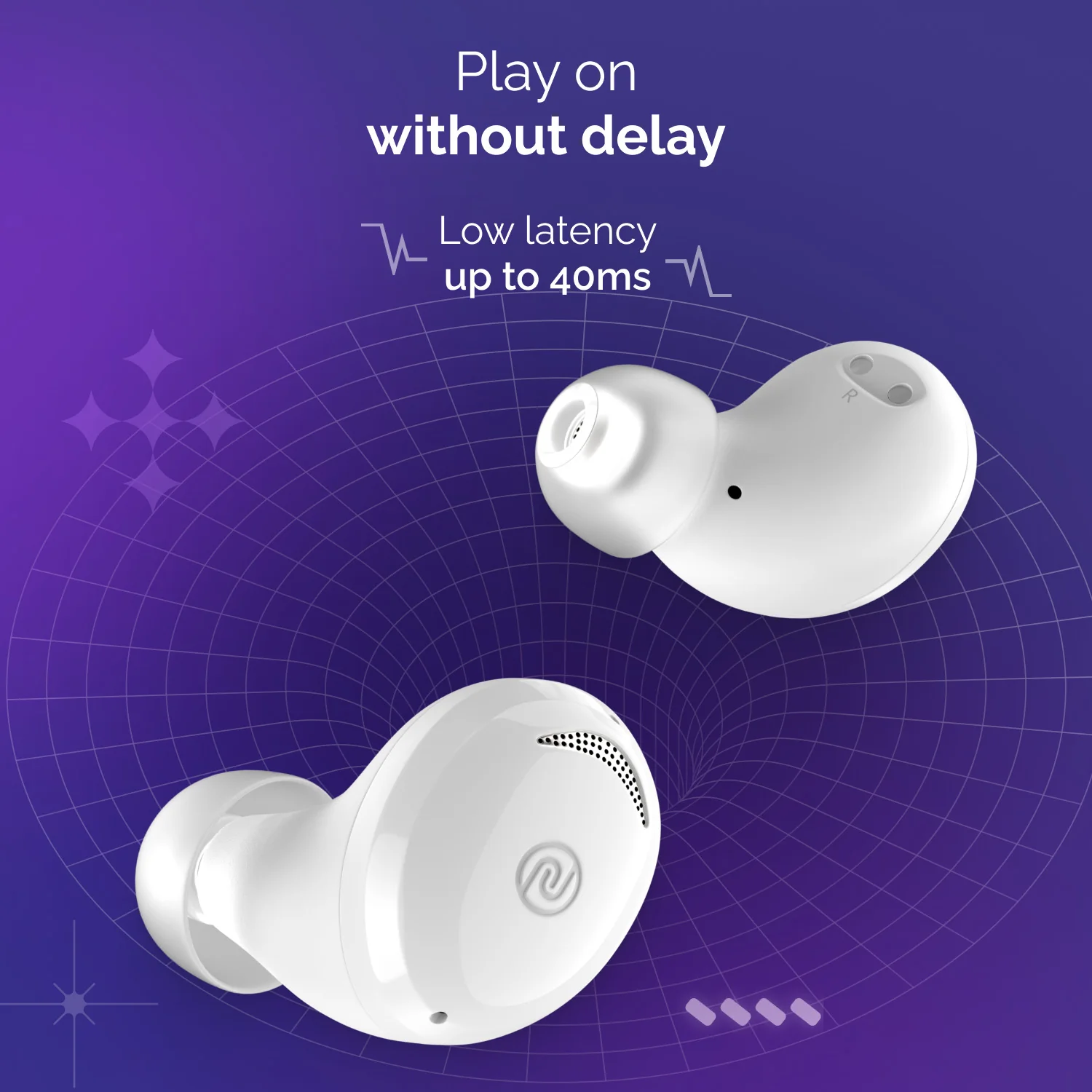 Noise Buds Trance with 45 Hrs Playtime, Low Latency (up to 40ms), HyperSync, and IPX5 Bluetooth Headset - Image 17