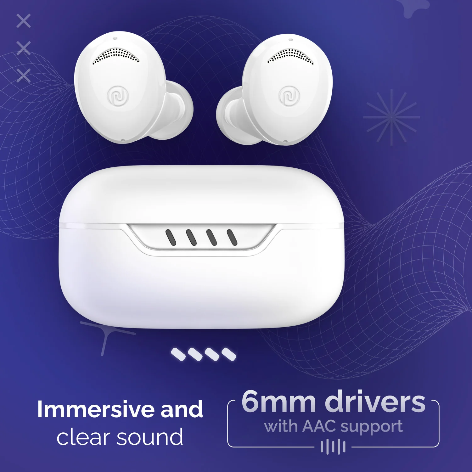Noise Buds Trance with 45 Hrs Playtime, Low Latency (up to 40ms), HyperSync, and IPX5 Bluetooth Headset - Image 18