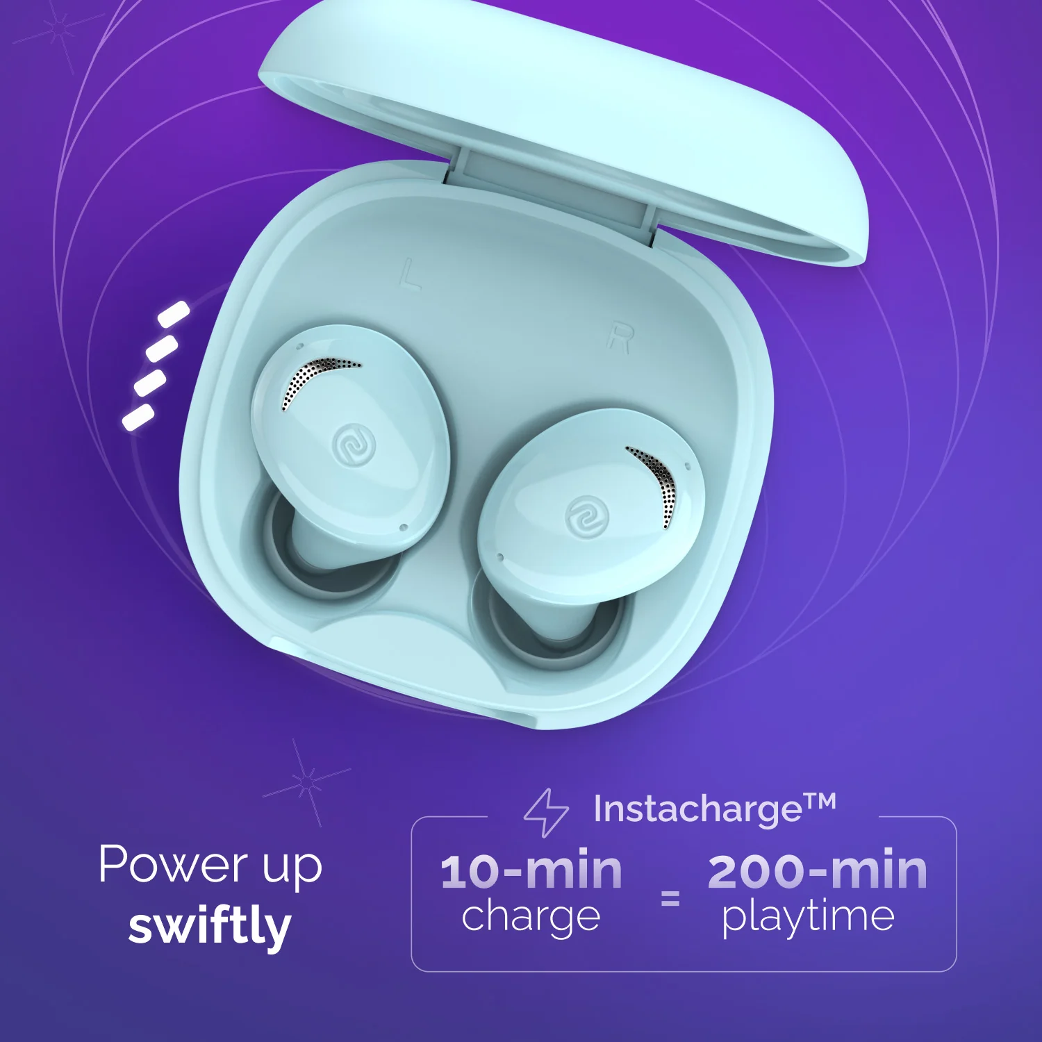 Noise Buds Trance with 45 Hrs Playtime, Low Latency (up to 40ms), HyperSync, and IPX5 Bluetooth Headset - Image 31