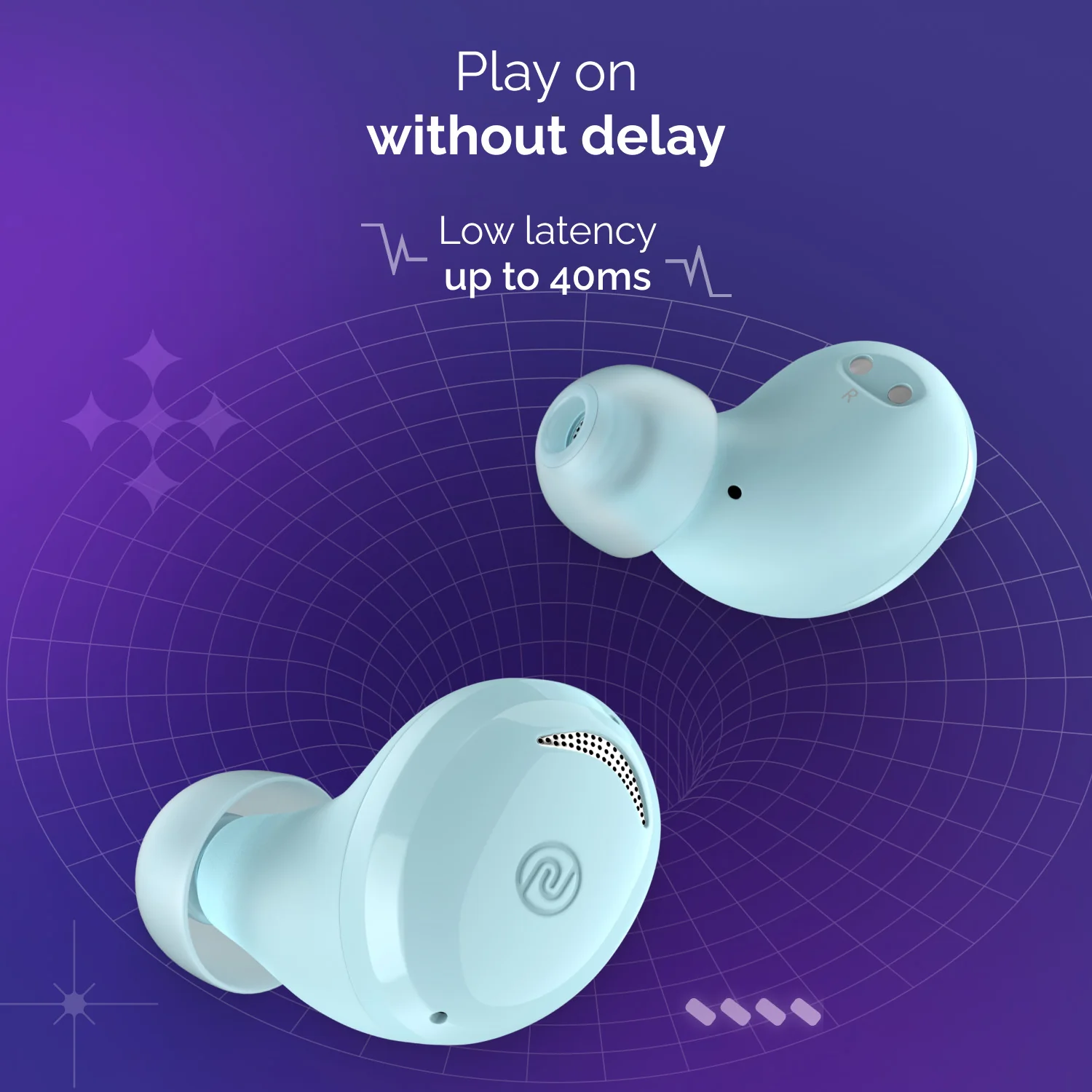 Noise Buds Trance with 45 Hrs Playtime, Low Latency (up to 40ms), HyperSync, and IPX5 Bluetooth Headset - Image 32