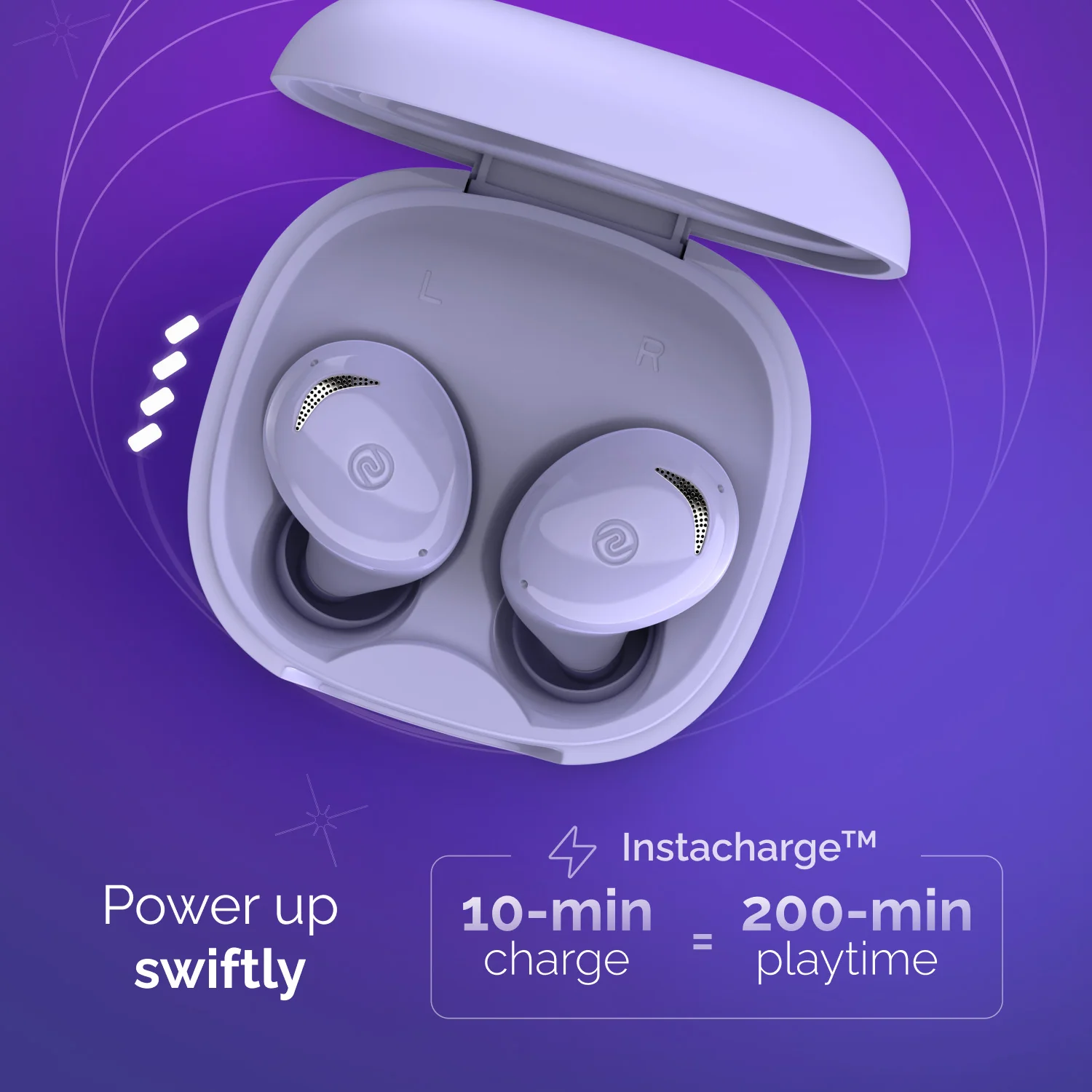 Noise Buds Trance with 45 Hrs Playtime, Low Latency (up to 40ms), HyperSync, and IPX5 Bluetooth Headset - Image 39