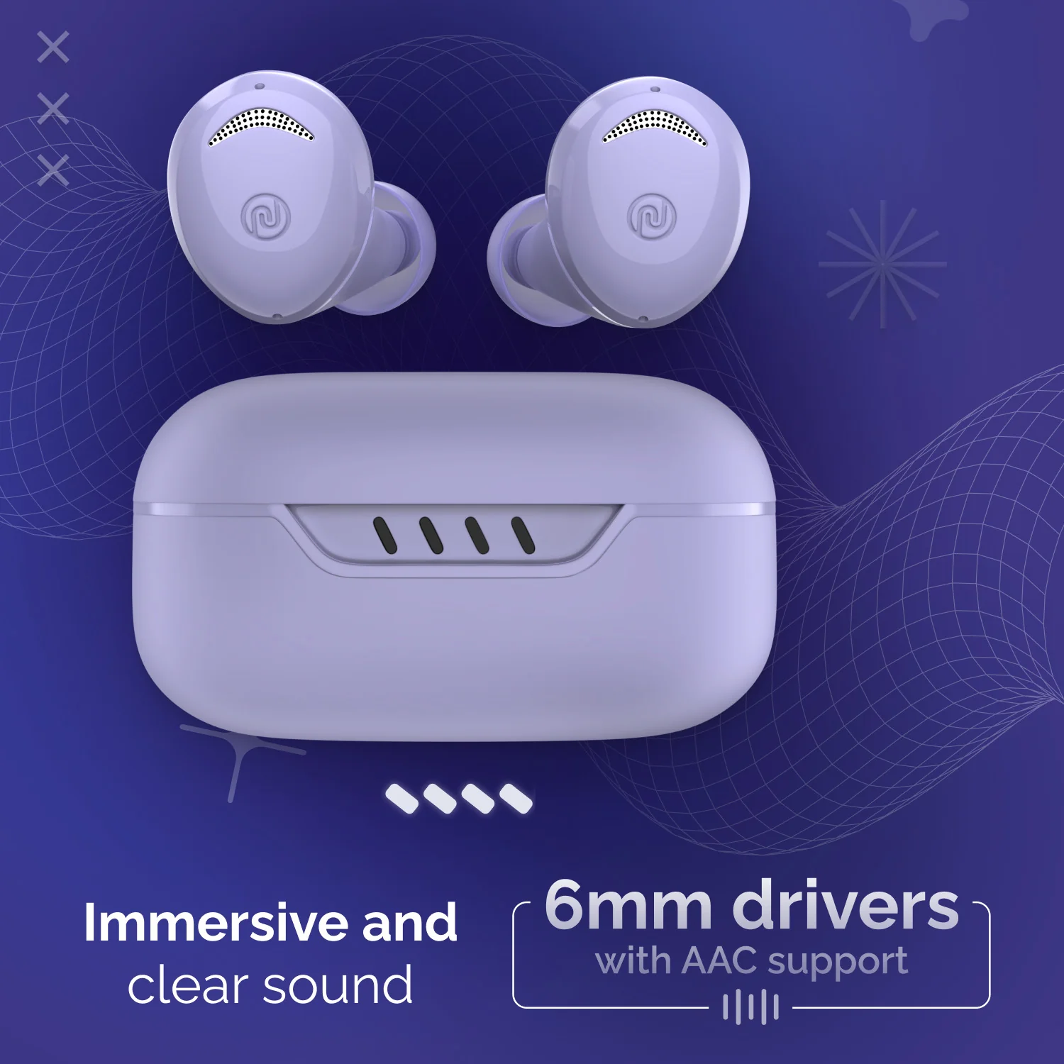 Noise Buds Trance with 45 Hrs Playtime, Low Latency (up to 40ms), HyperSync, and IPX5 Bluetooth Headset - Image 41