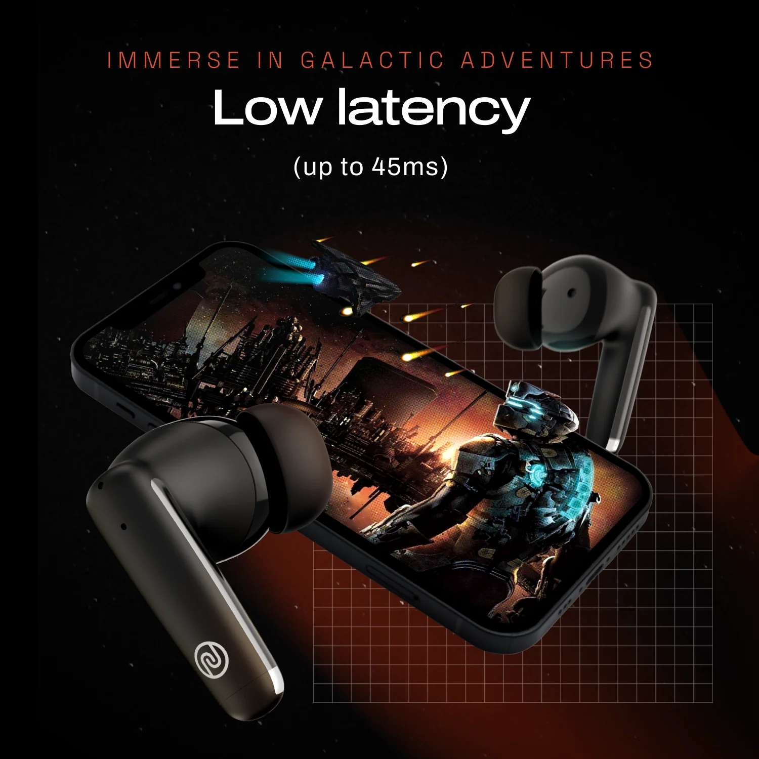 Noise Buds Venus Truly Wireless in-Ear Earbuds with ANC (Up to 30dB), 40H Playtime, Quad Mic with ENC, Instacharge (10 min = 120 min), Low Latency(up to 45ms), 10mm Driver - Image 18
