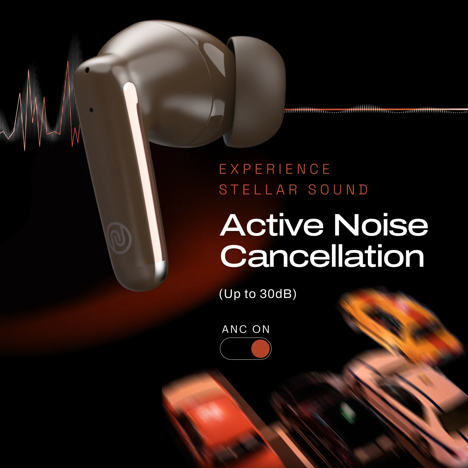 Noise Buds Venus Truly Wireless in-Ear Earbuds with ANC (Up to 30dB), 40H Playtime, Quad Mic with ENC, Instacharge (10 min = 120 min), Low Latency(up to 45ms), 10mm Driver - Image 21