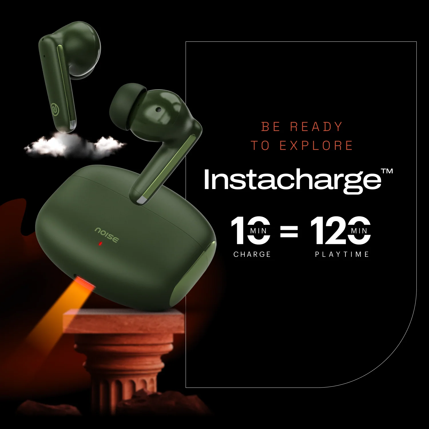 Noise Buds Venus Truly Wireless in-Ear Earbuds with ANC (Up to 30dB), 40H Playtime, Quad Mic with ENC, Instacharge (10 min = 120 min), Low Latency(up to 45ms), 10mm Driver - Image 36