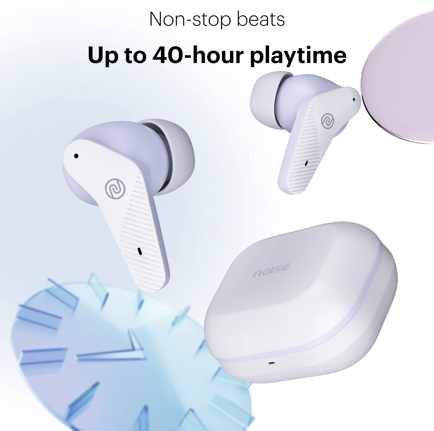 Noise Buds VS102 Neo with 40 Hrs Playtime, Environmental Noise Cancellation, Quad Mic Bluetooth Headset - Image 44