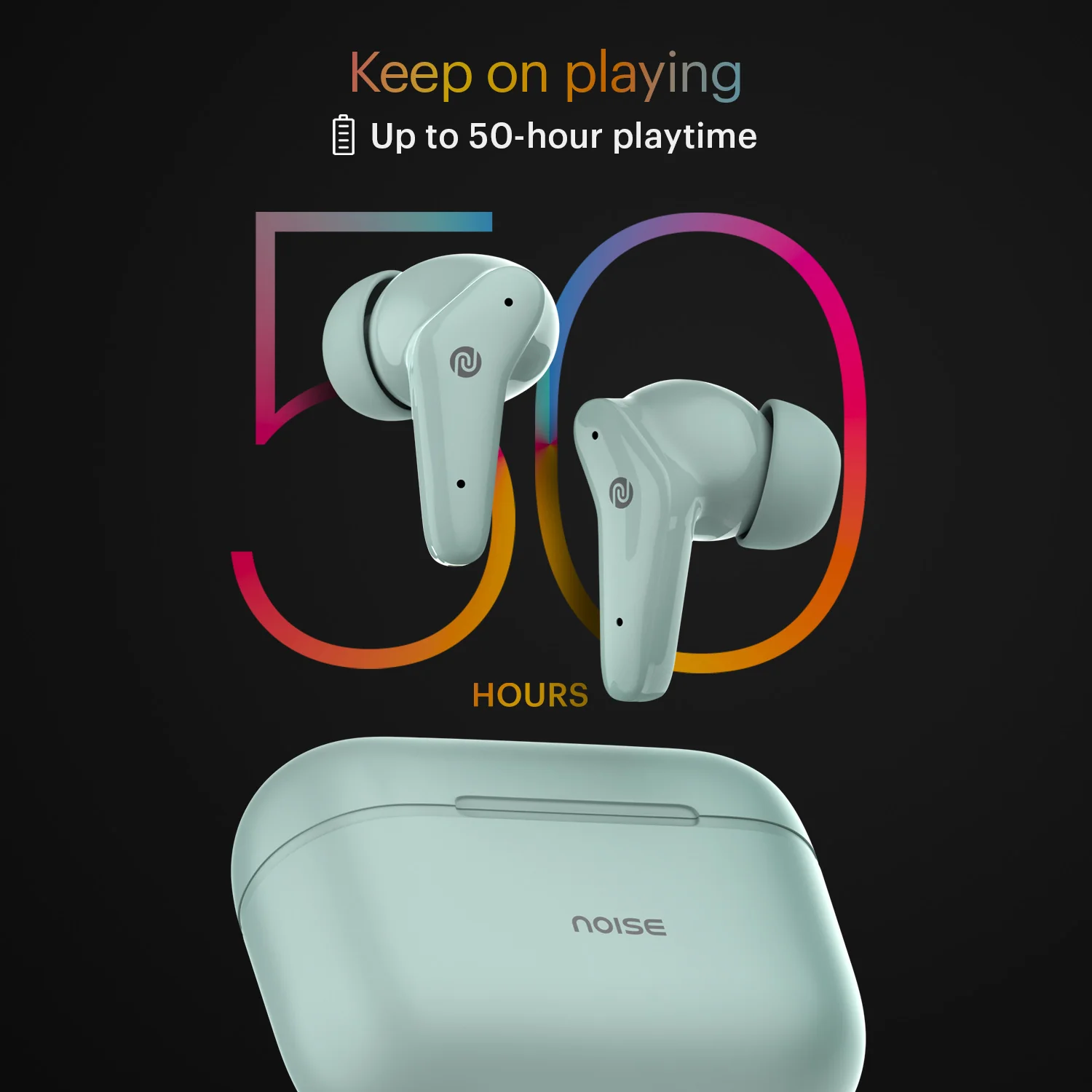 Noise Buds VS102 with 50 Hrs Playtime, 11mm Driver, IPX5 and Unique Flybird Design Bluetooth Headset - Image 6