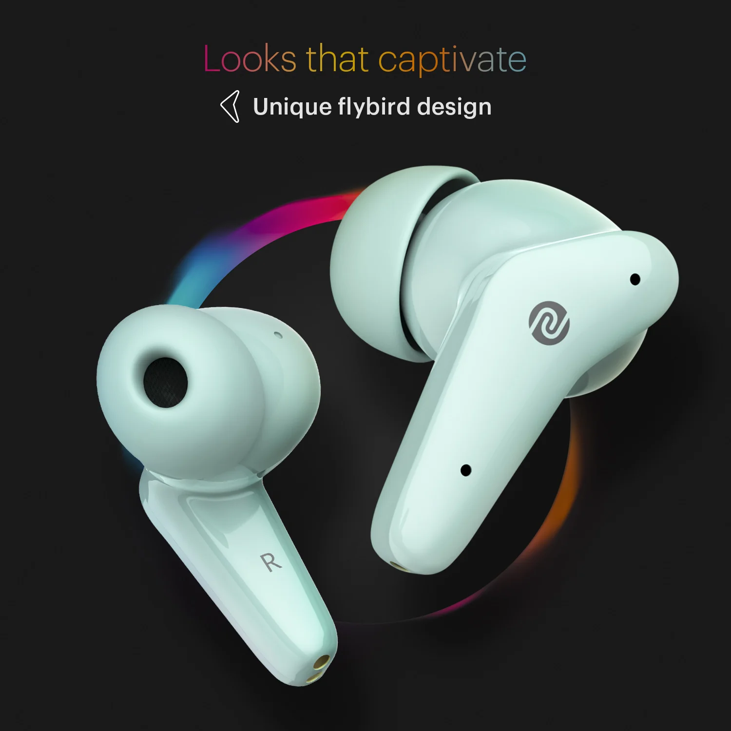 Noise Buds VS102 with 50 Hrs Playtime, 11mm Driver, IPX5 and Unique Flybird Design Bluetooth Headset - Image 8