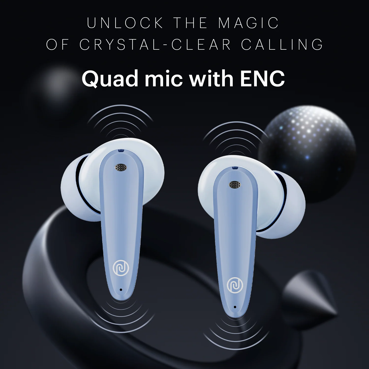 Noise Buds VS106 Truly Wireless In-Ear Earbuds with 50H Playtime, Quad Mic with ENC, Instacharge (10 min = 200 min),Ultra-Low Latency(up to 40ms), 10mm Driver, and BT v5.3 - Image 14