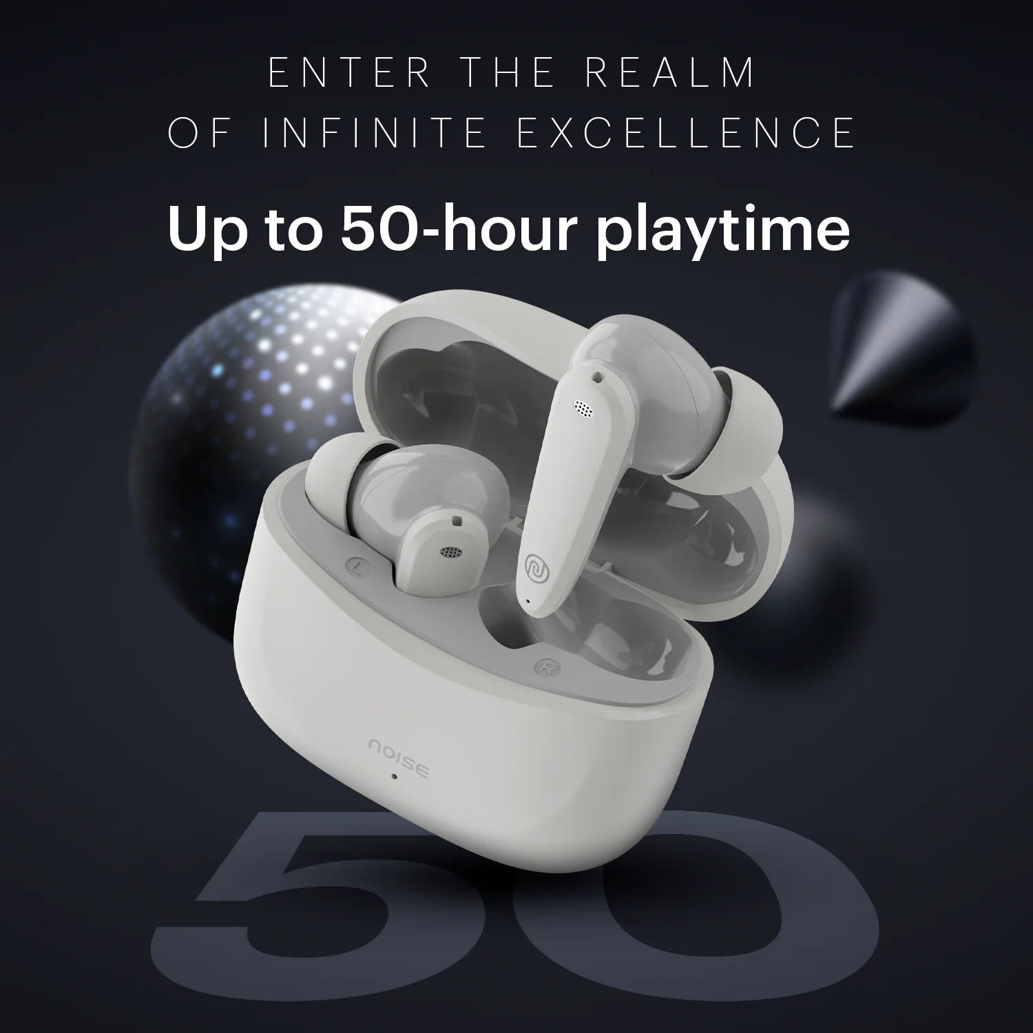 Noise Buds VS106 Truly Wireless In-Ear Earbuds with 50H Playtime, Quad Mic with ENC, Instacharge (10 min = 200 min),Ultra-Low Latency(up to 40ms), 10mm Driver, and BT v5.3 - Image 21