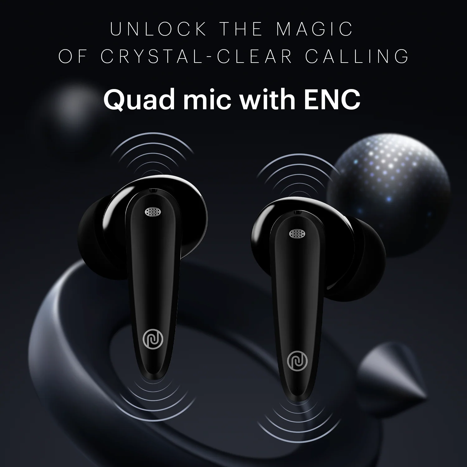 Noise Buds VS106 Truly Wireless In-Ear Earbuds with 50H Playtime, Quad Mic with ENC, Instacharge (10 min = 200 min),Ultra-Low Latency(up to 40ms), 10mm Driver, and BT v5.3 - Image 6