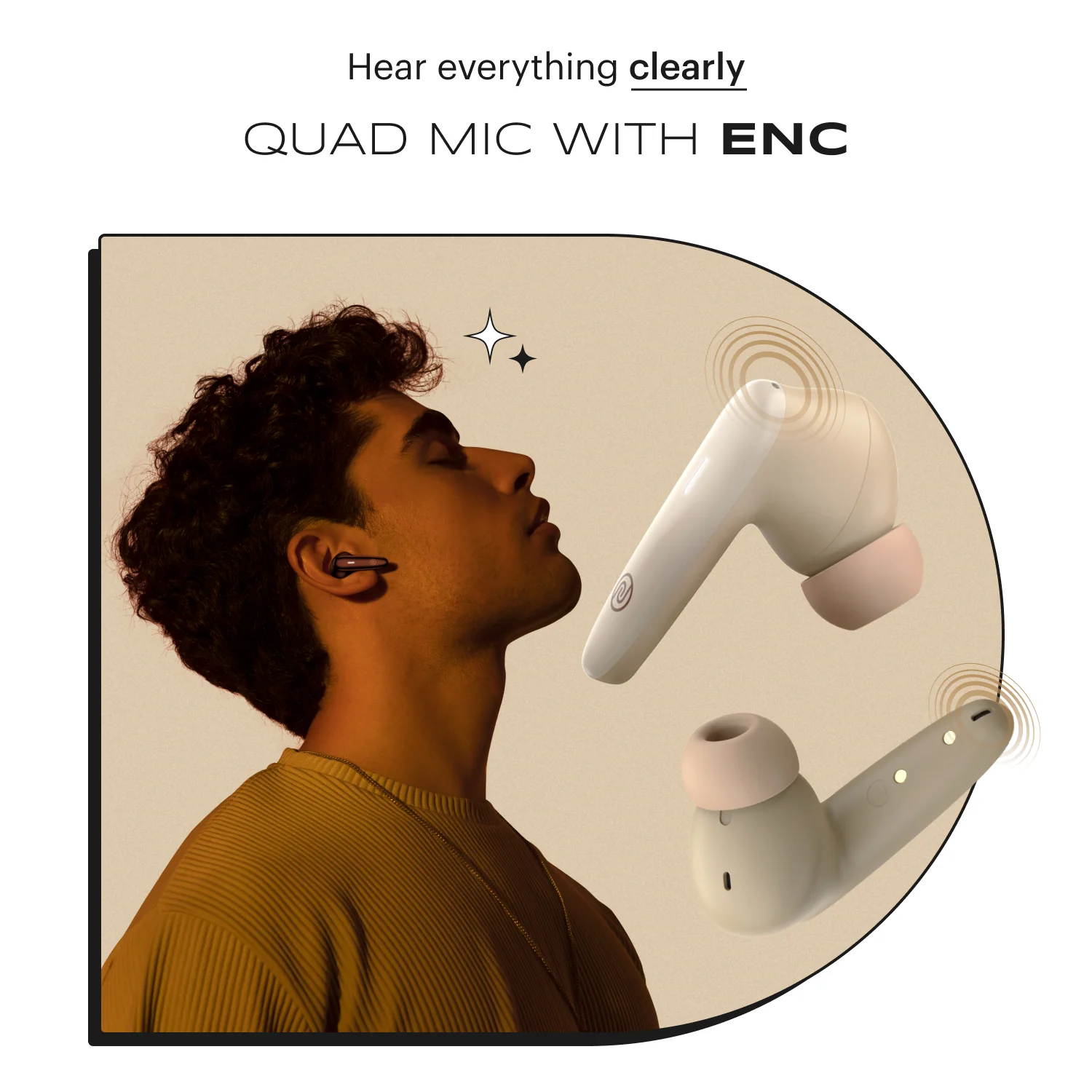 Noise Buds VS401 In-Ear Truly Wireless Earbuds with 50H of Playtime, Low Latency (up to 50ms), Quad Mic with ENC, Instacharge (10 min = 200 min), 10mm Driver, BT v5.3 - Image 18