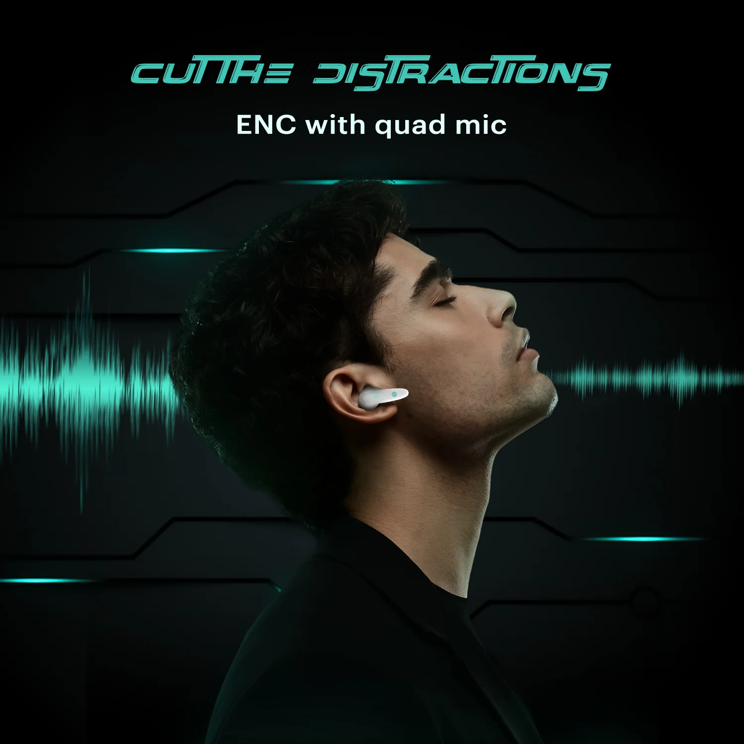 Noise Buds VS402 in-Ear Truly Wireless Earbuds with 50H of Playtime, Low Latency, Quad Mic with ENC, Instacharge (10 min = 120 min), 10mm Driver, BT v5.3, Breathing LED Lights - Image 14