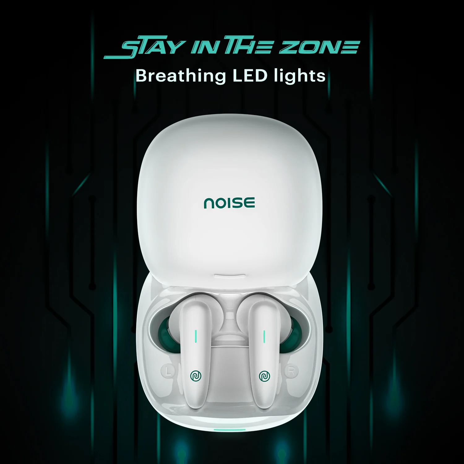 Noise Buds VS402 in-Ear Truly Wireless Earbuds with 50H of Playtime, Low Latency, Quad Mic with ENC, Instacharge (10 min = 120 min), 10mm Driver, BT v5.3, Breathing LED Lights - Image 15