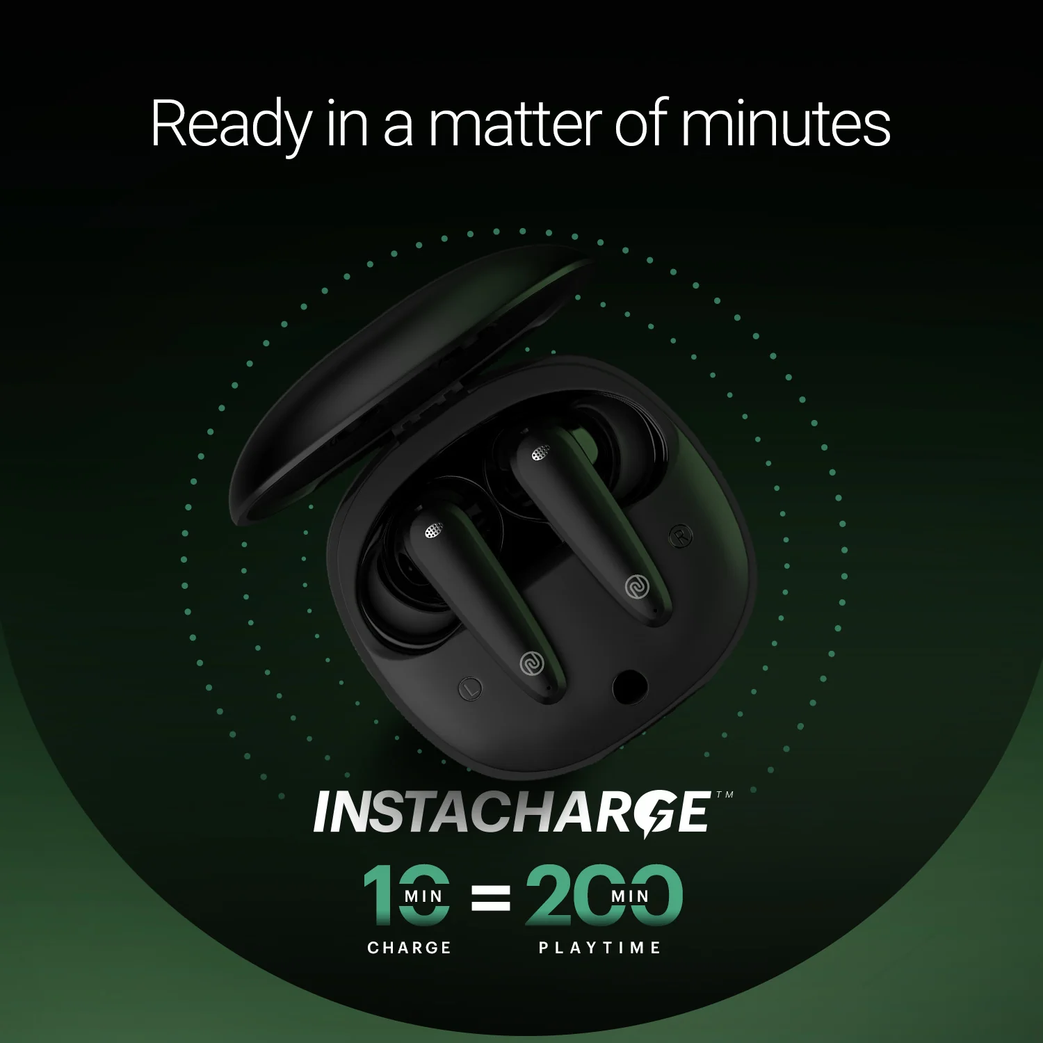 Noise Buds VS404 with 50 Hours Playtime, ENC with Quad Mic, 3 EQ modes Bluetooth Headset - Image 14