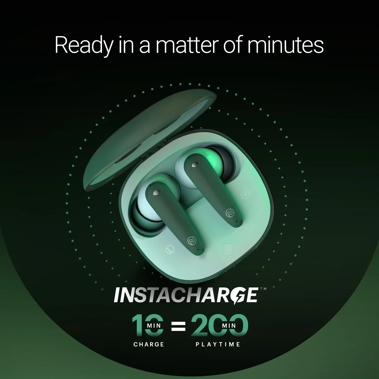 Noise Buds VS404 with 50 Hours Playtime, ENC with Quad Mic, 3 EQ modes Bluetooth Headset - Image 22