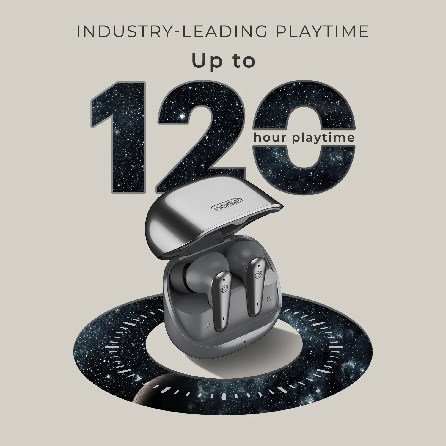 Noise Buds X Prime in-Ear Truly Wireless Earbuds with 120H of Playtime, Quad Mic with ENC, Instacharge (10 min = 200 min),Premium Dual Tone Finish, 11mm Driver, BT v5.3 - Image 14