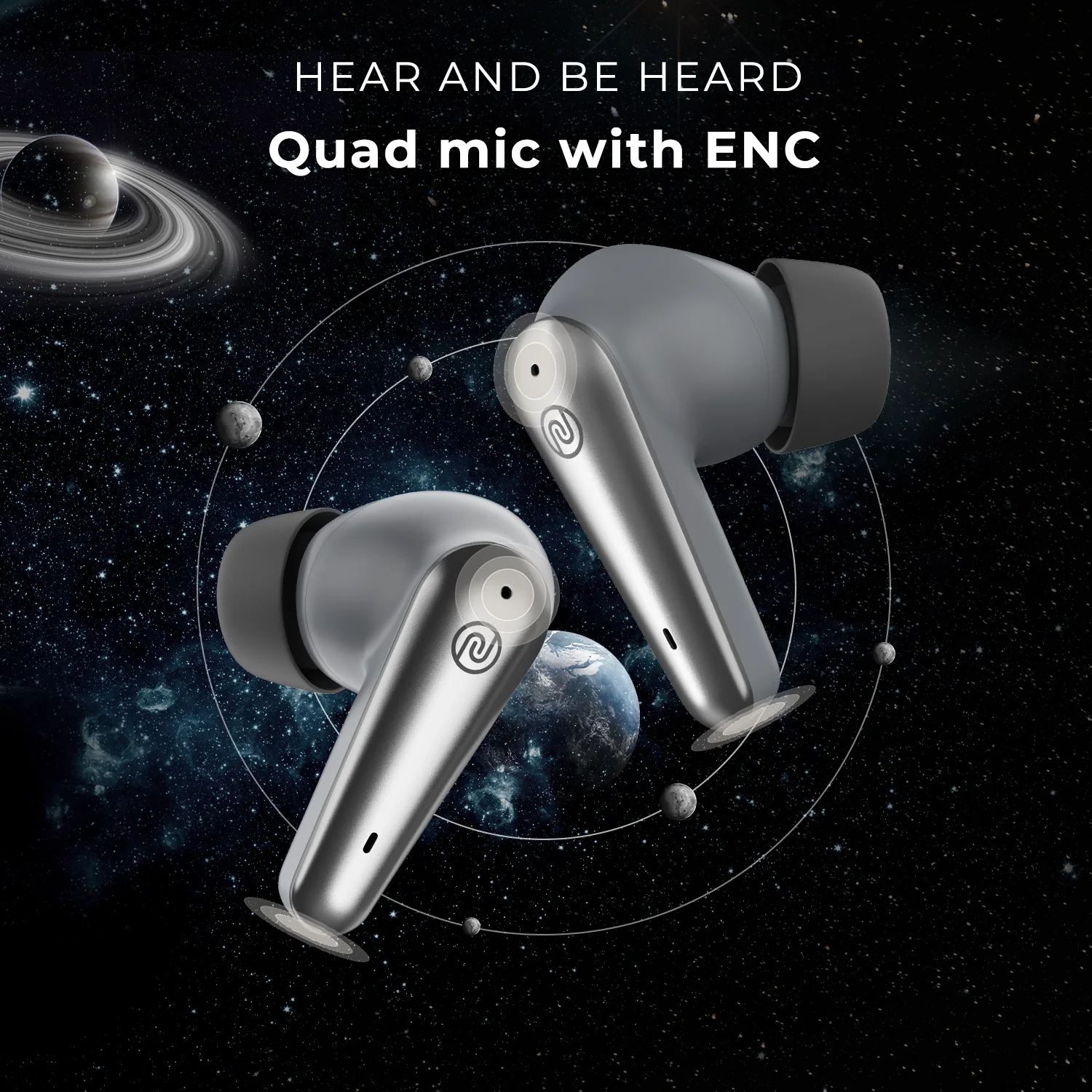 Noise Buds X Prime in-Ear Truly Wireless Earbuds with 120H of Playtime, Quad Mic with ENC, Instacharge (10 min = 200 min),Premium Dual Tone Finish, 11mm Driver, BT v5.3 - Image 16