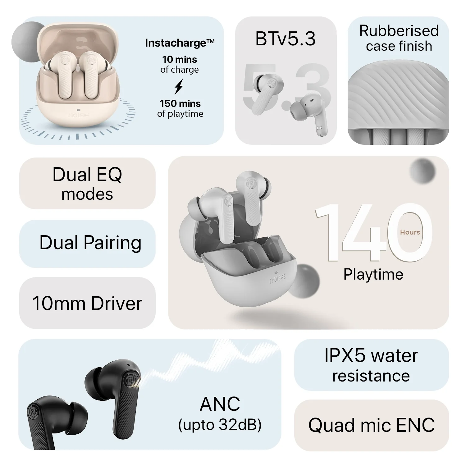 Noise Buds X2 Truly Wireless Bluetooth Earbuds - Image 21