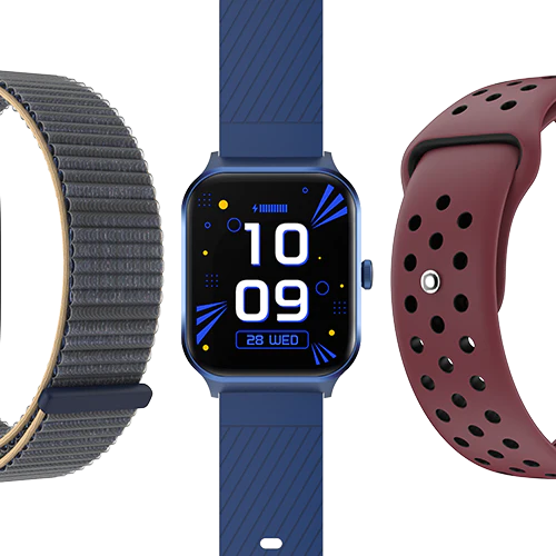 Noise ColorFit Canvas Smartwatch - Limited Edition Combo With 2 Extra Straps - Image 7