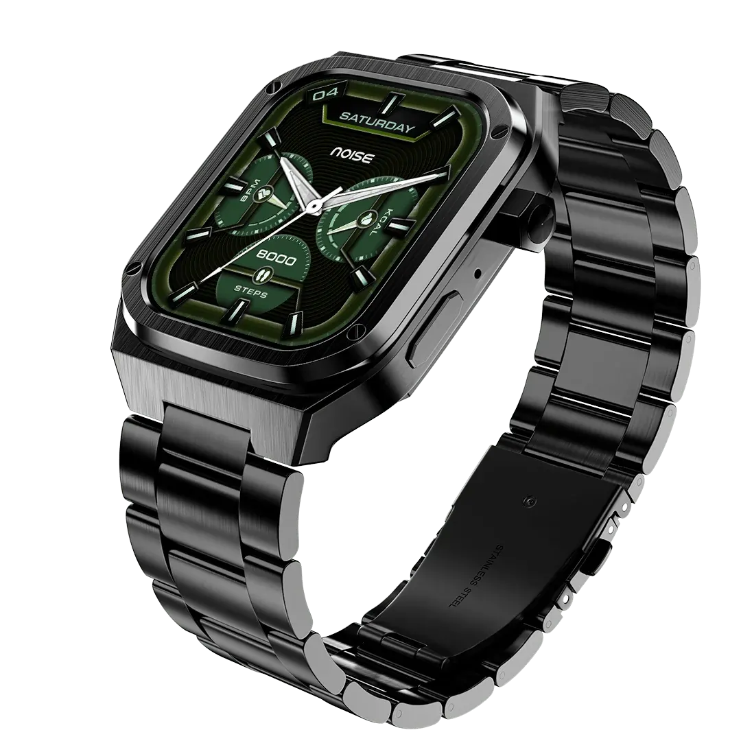 Noise ColorFit Chrome Smart Watch - Cheq Exclusive - Image 2