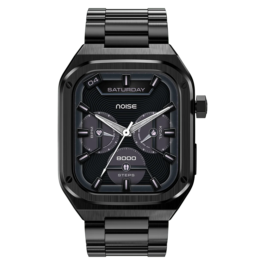 Noise ColorFit Chrome Smart Watch - Cheq Exclusive - Image 3