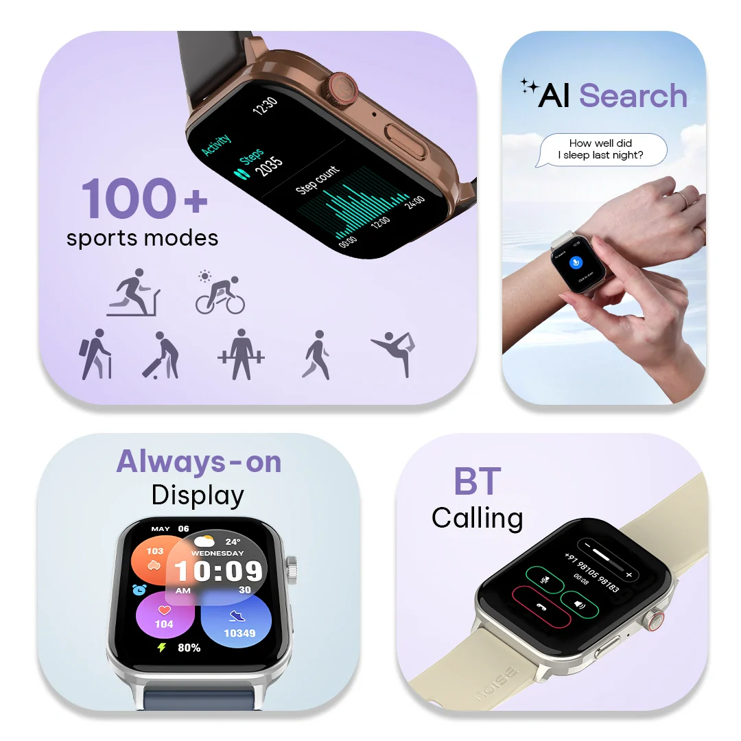 Noise ColorFit Icon 5 Smartwatch - Jio Exclusive - Image 12