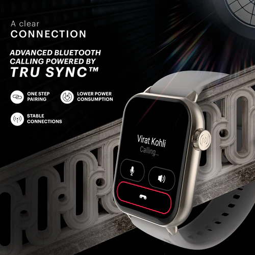 Noise Mighty BT Calling with 1.96" display, Metal Build & Functional Crown Smartwatch - Image 22