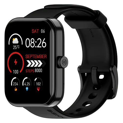 Noise Pulse 2 Max 1.85" Display, Bluetooth Calling Smart Watch, 10 Days Battery, 550 NITS Brightness, Smart DND, 100 Sports Modes, Smartwatch for Men and Women - Image 2