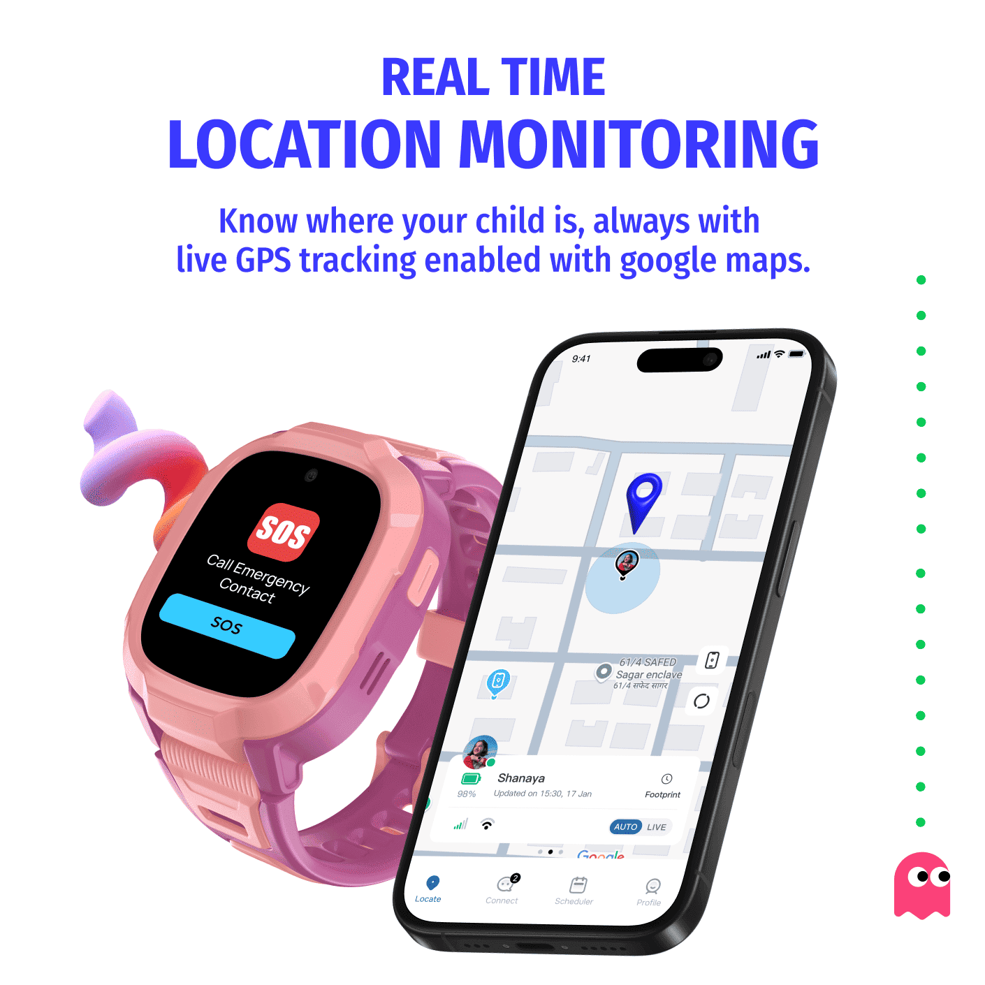 Noise Jr. Explorer 2 Kids Smartwatch - Image 13