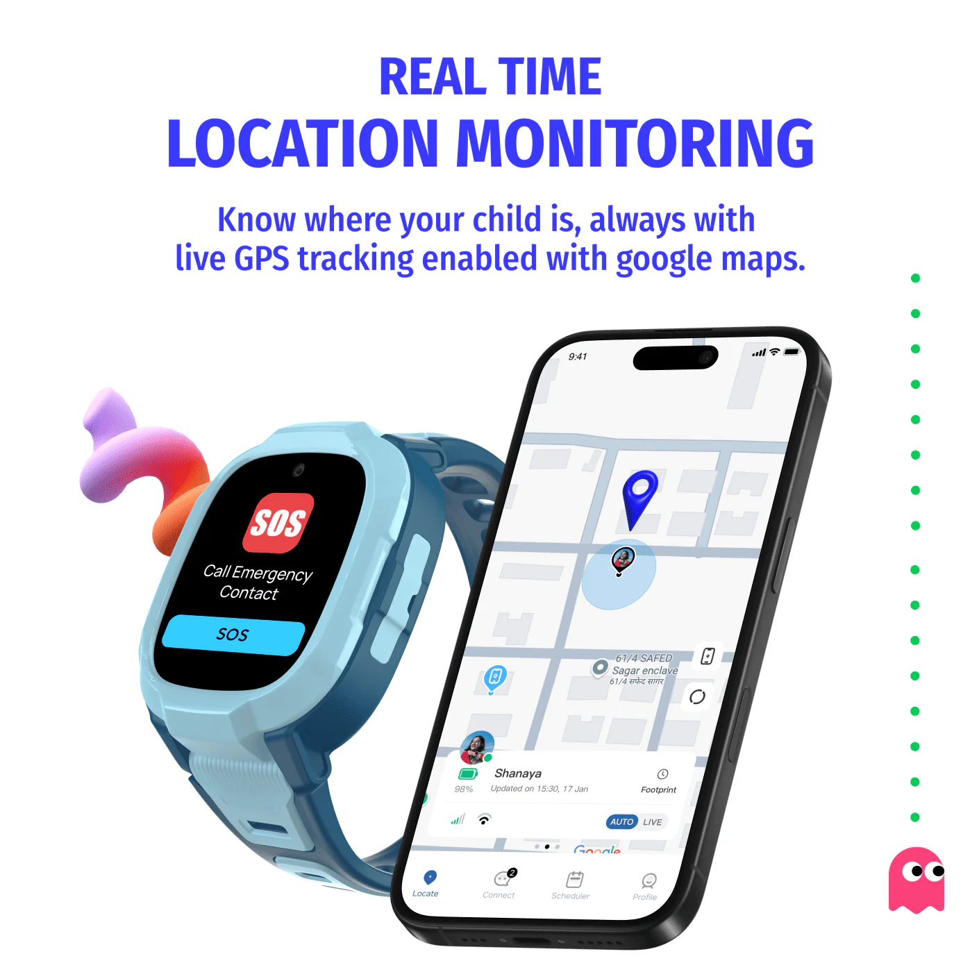 Noise Jr. Explorer 2 Kids Smartwatch - Image 5