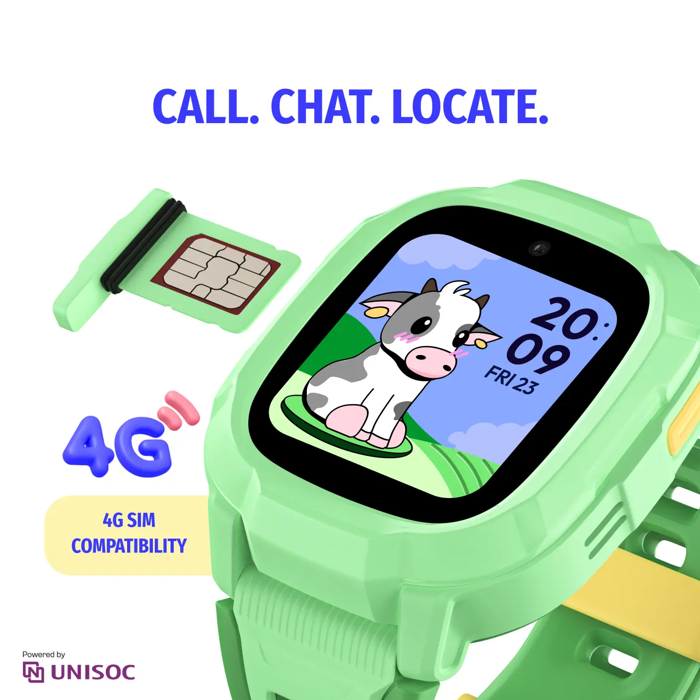 Noise Jr. Explorer 2 Kids Smartwatch - Summer Drop - Image 4