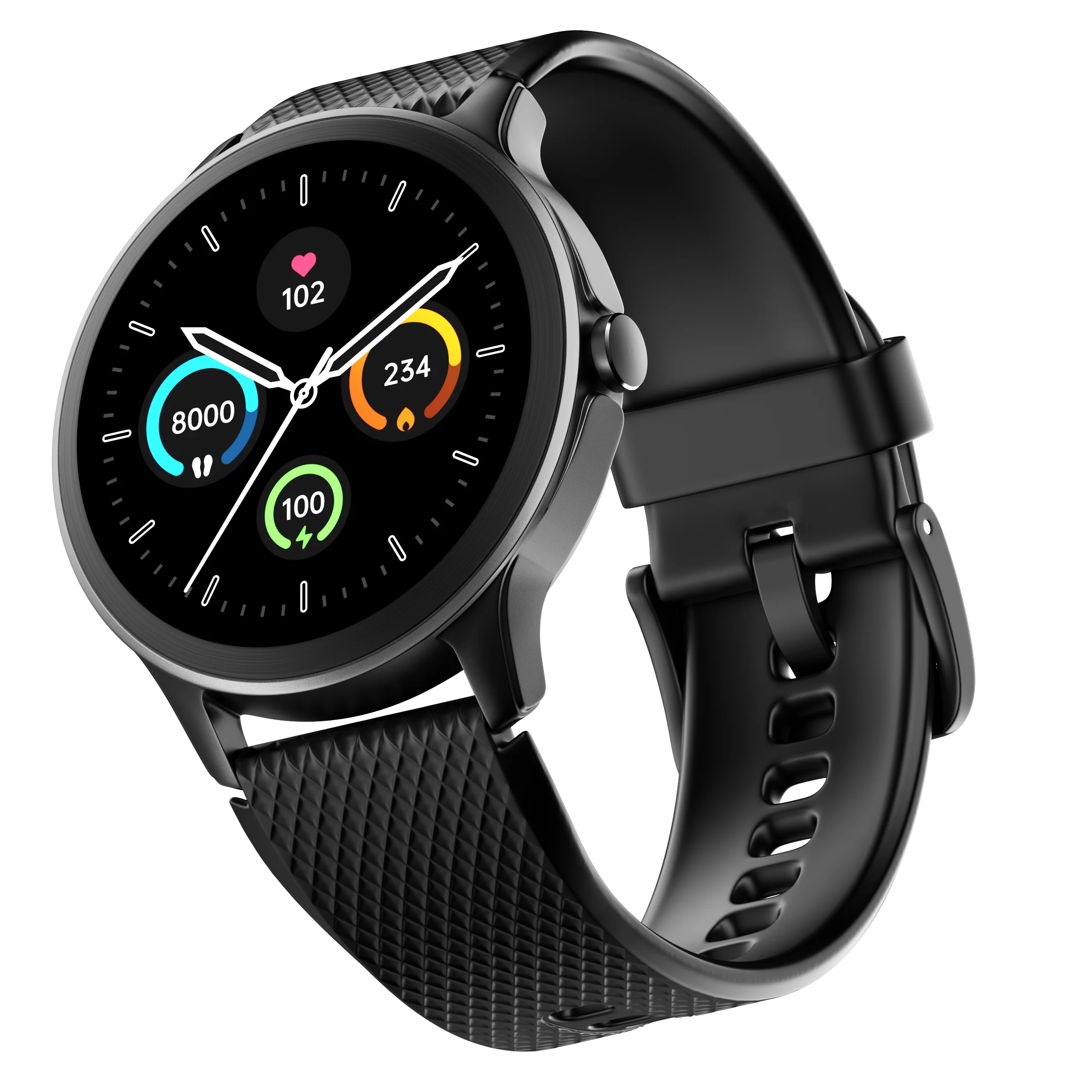 NoiseFit Curve Round Smart Watch