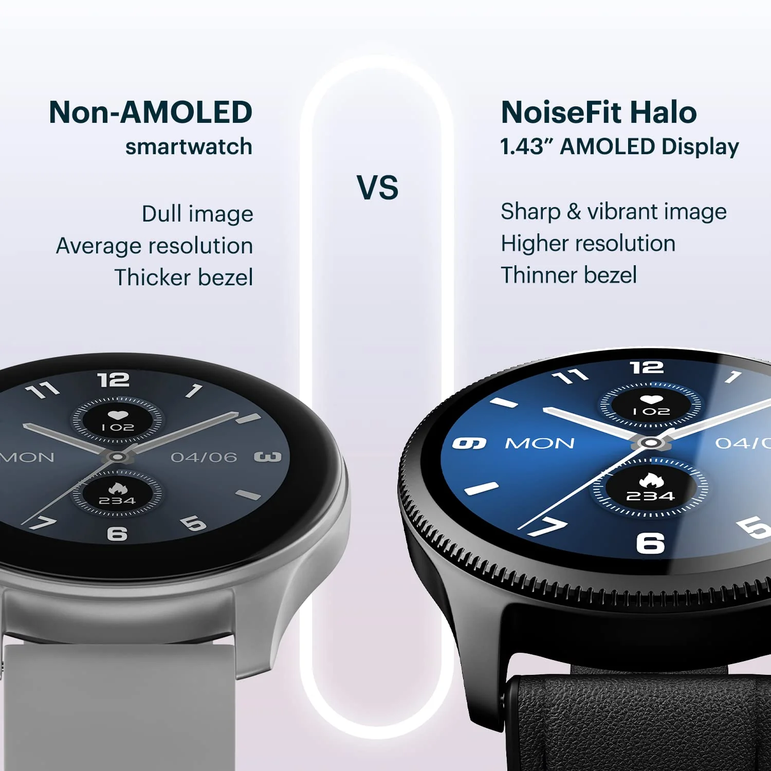 NoiseFit Halo 1.43" AMOLED Display, Bluetooth Calling Round Dial Smart Watch - Image 17