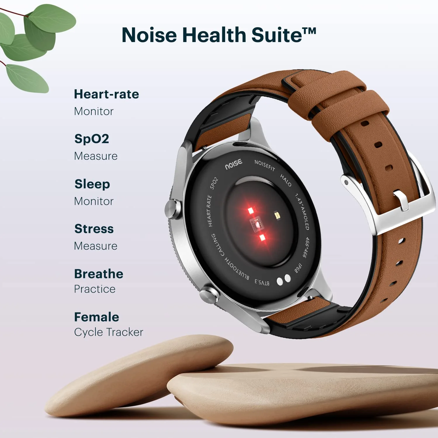 NoiseFit Halo 1.43" AMOLED Display, Bluetooth Calling Round Dial Smart Watch - Image 23