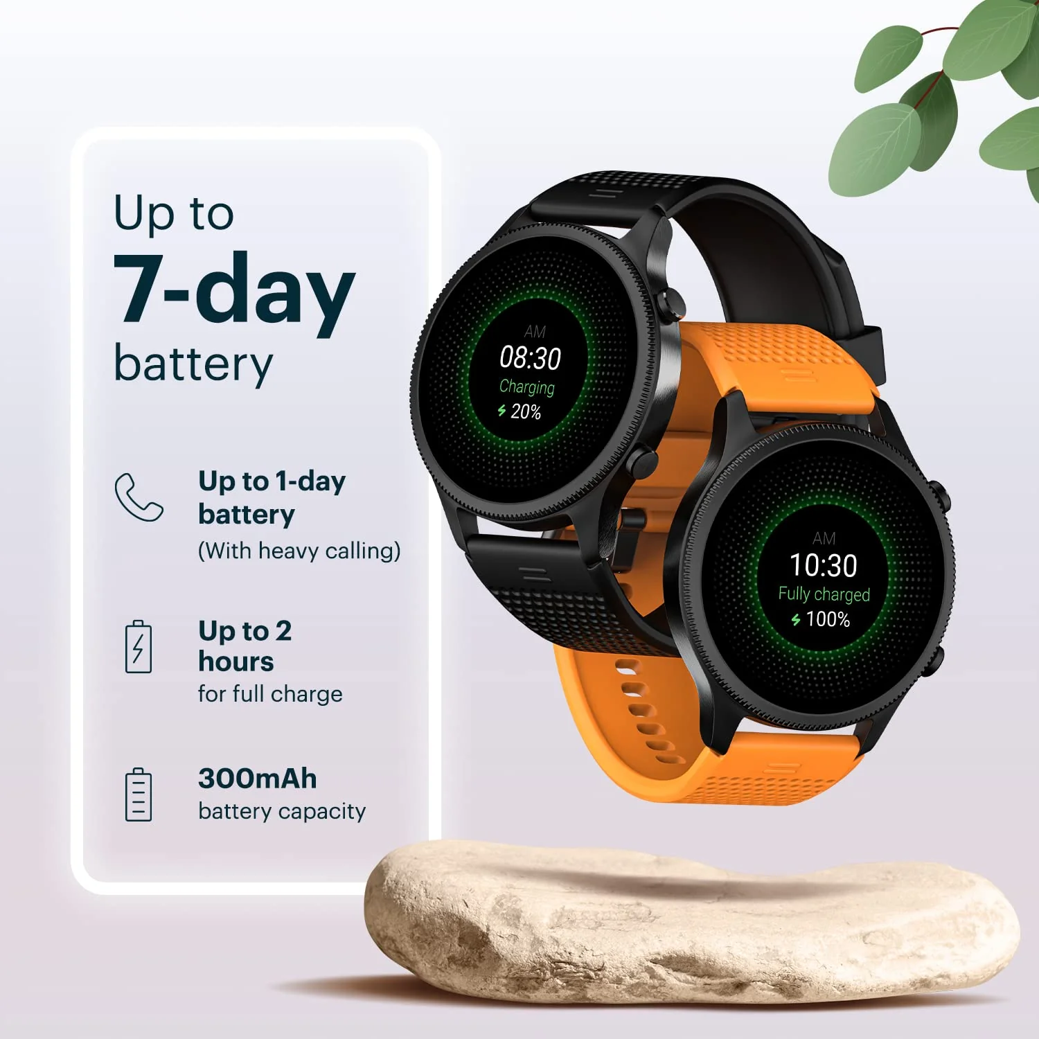 NoiseFit Halo 1.43" AMOLED Display, Bluetooth Calling Round Dial Smart Watch - Image 24