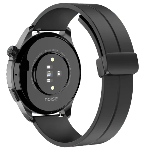 SnapOn Magnetic Silicone Strap 22mm - Black - Image 3